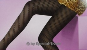 Sehr schöne Strumpfhose, schwarz mit Querstreifen Sehr schöne Strumpfhose, schwarz mit Querstreifen