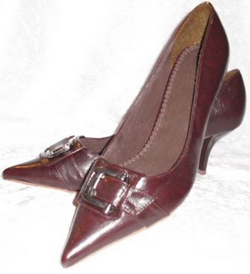 Pumps braun in �bergr�ssen