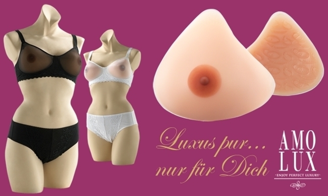 Amolux & Amoluxury - Perfektion und Luxus - Silikonbr�ste, Damenunterw�sche, Accessiores