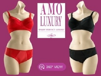 AmoLuxury Partygirl BH und Slip als Gaff