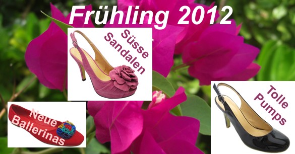 Viele neue Sandalen, Pumps und Ballerinas zum Fr�hling 2012