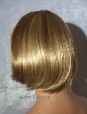 Kurzhaarper�cke blond R�ckansicht