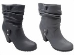 Schöne Stiefelette mit Knitterschaft Schöne Stiefelette mit Knitterschaft