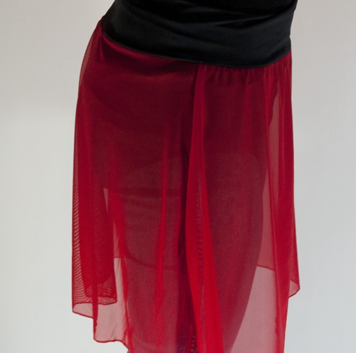 Gaff Roeckchen Mesh rot 1