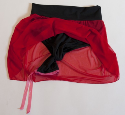 Gaff Roeckchen Mesh rot 2