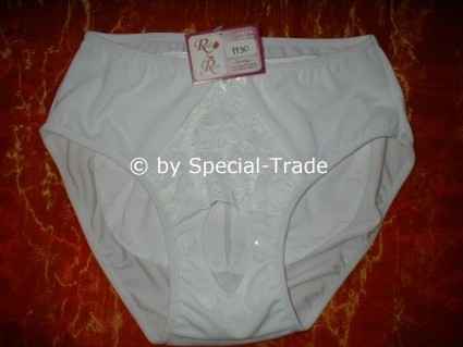 H�schen in weiss zum V-Slip