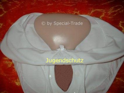Der in den V-Slip eingekn�pfte Cache
